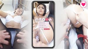 [Interactive-POV] Mobile interactive porn game - do whatever you want to frida sante !!